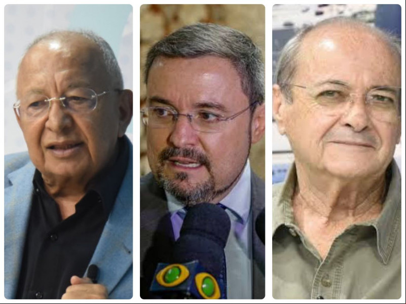 Dr. Pessoa, Fábio Novo e Sílvio Mendes dormirão pouco nesta semana