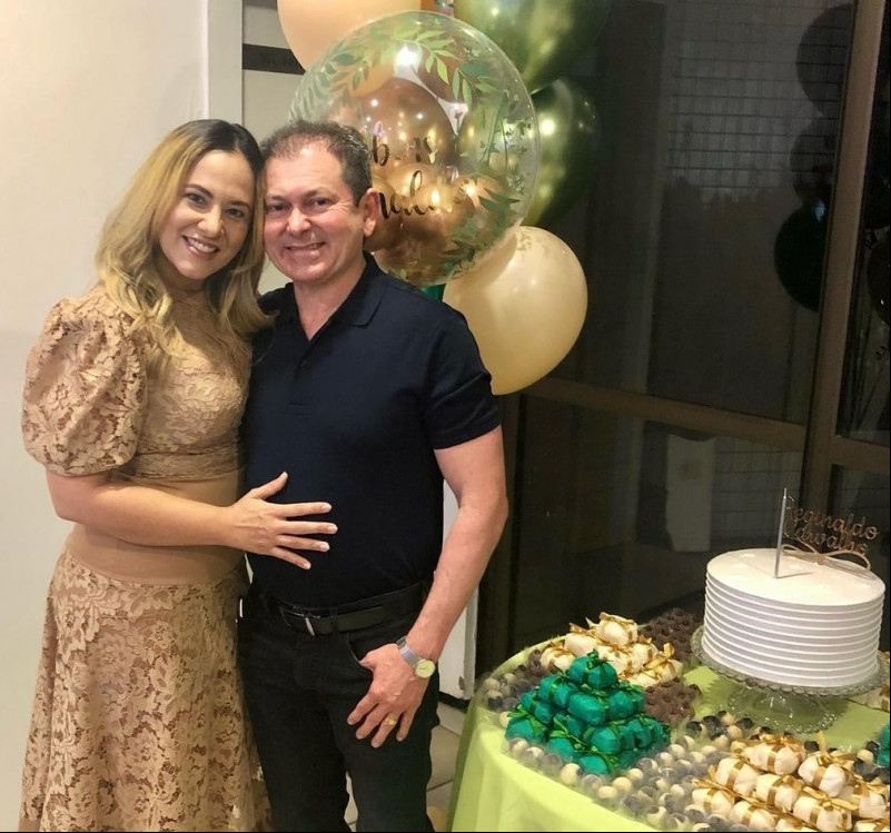 #Amor - Um click dos empresários Dani Carvalho & Reginado Carvalho, estão em São Paulo. Chics!!! - (Divulgação)