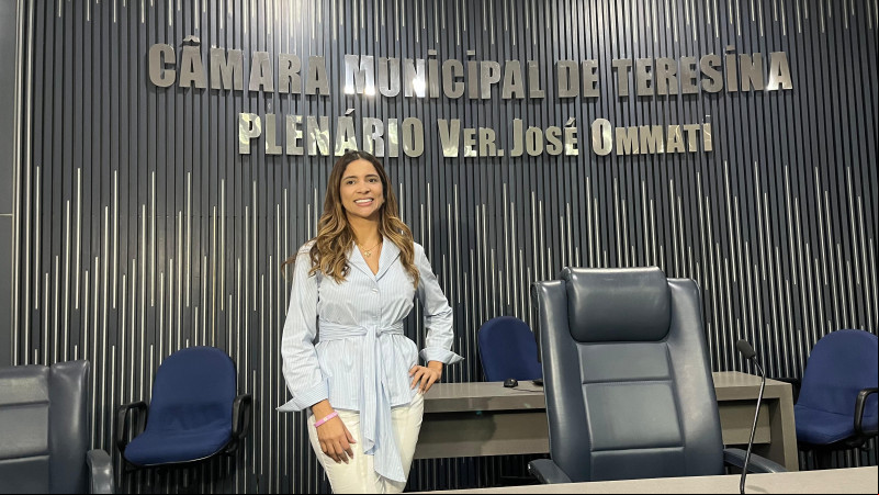 Vereadora eleita de Teresina Tatiana Medeiros (PSB) - (Victor Costa / O Dia)