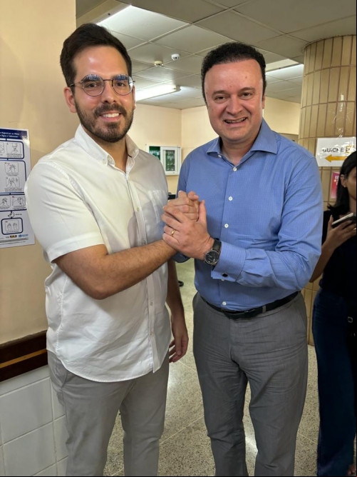 Paulo Márcio recebe o apoio de Marcos Aurélio para a disputa da Prefeitura de Teresina