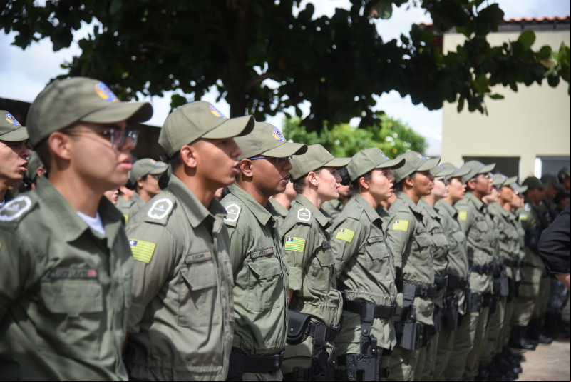 Polícia Militar convoca 619 matriculados para iniciar Curso de Formação de Soldados; veja lista