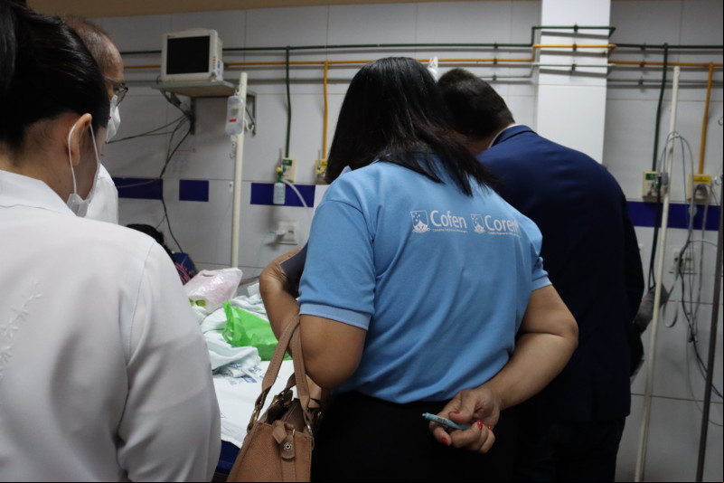Inspeção do MPPI no HUT - (Ascom / MPPI)
