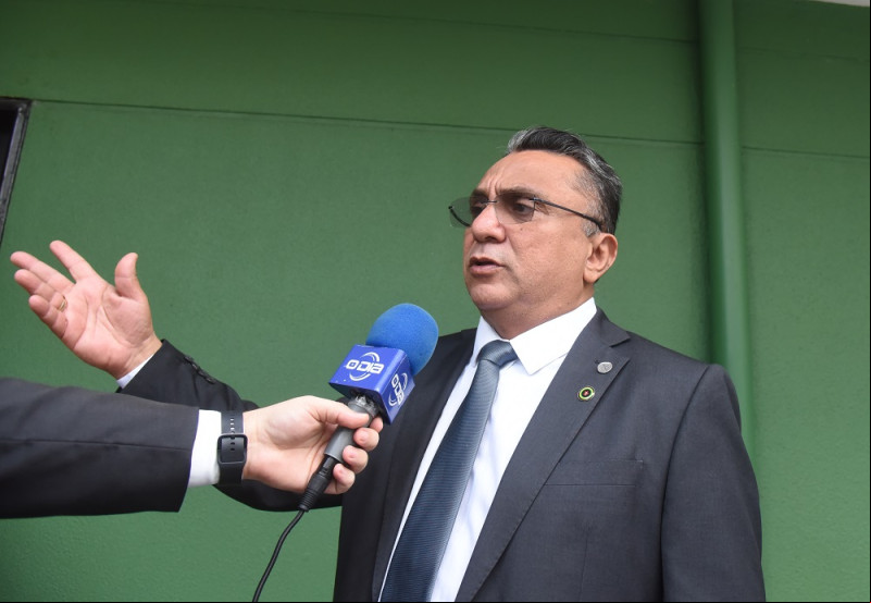 Vereador Dudu durante entrevista - (Assis Fernandes/O Dia)