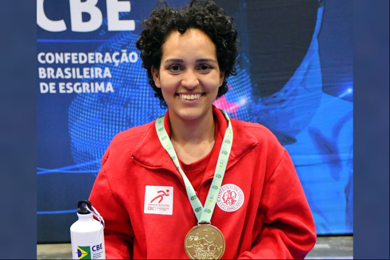Piauiense Rayssa Veras fatura o bronze na etapa de SP da Copa do Mundo de Esgrima