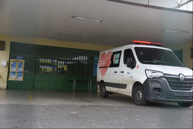 Com Tatiana Medeiros internada, segurança no entorno do HUT foi reforçada - (Assis Fernandes/O Dia)