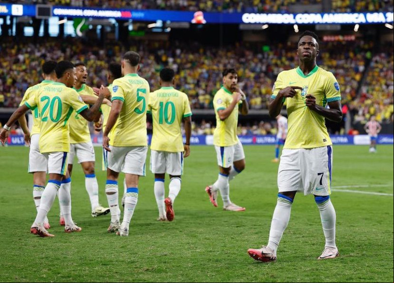 Brasil vence de goleada o Paraguai na Copa América