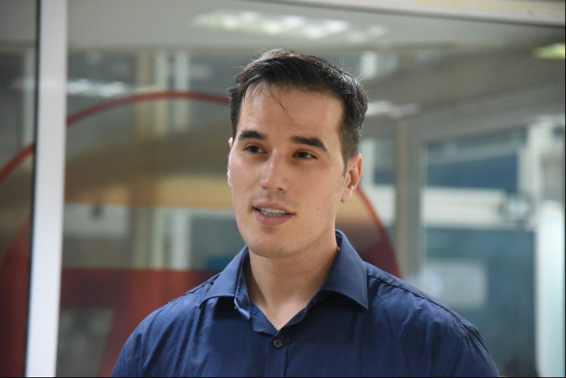 O delegado Matheus Zanatta é coordenador da SOI - (Assis Fernandes/O Dia)