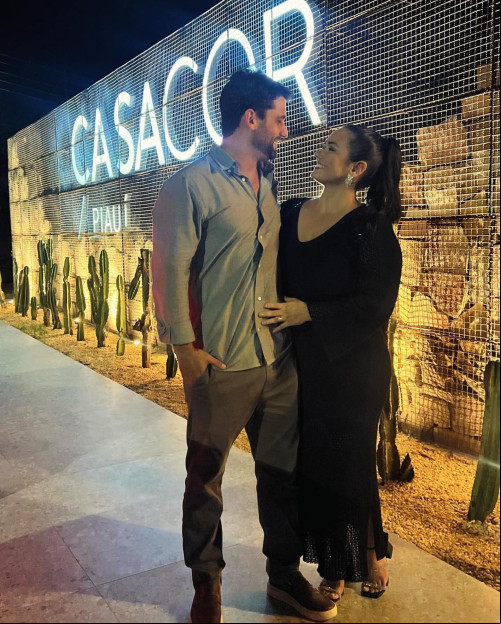 #Casa Cor Piauí - Um click dos queridos Lucas Pádua & Ruama Frota Pádua presenças na Casa Cor Piauí. Chics!!! - (Divulgação)