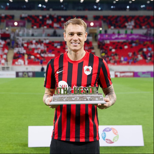 Roger Guedes é cotado pela diretoria do Flamengo como substituto de Gabigol - (Instagram/alrayyansc)