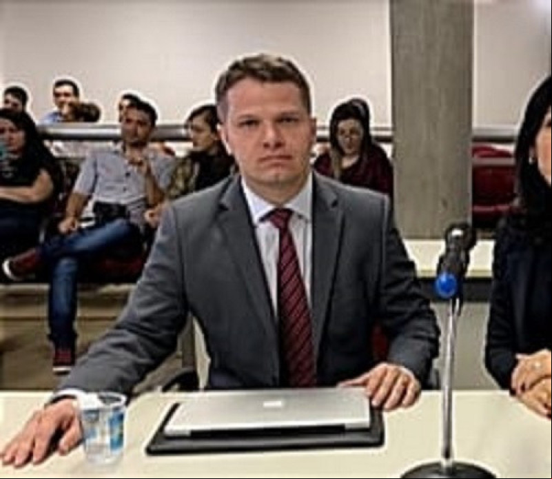 André Almeida foi atingido com um tiro no rosto - (Reprodução)