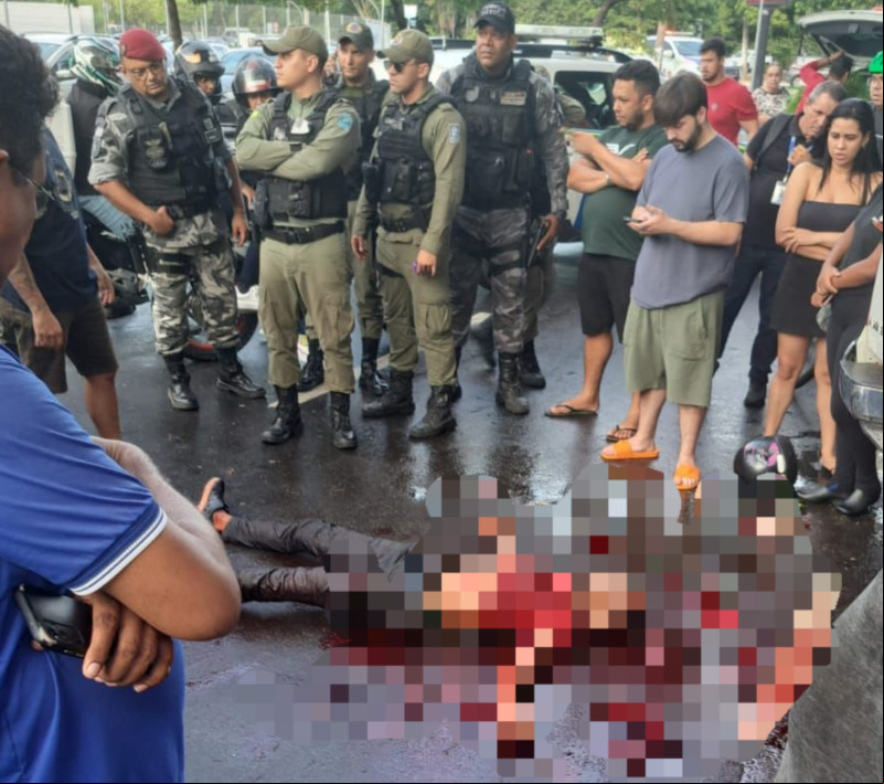 Suspeito de assalto que foi baleado por policial morre no HUT