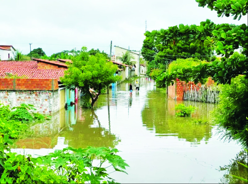 Quase 50 mil casas foram atingidas por desastres ambientais no Piauí em uma década