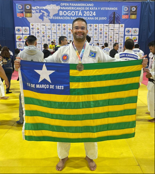 Stanley Torres, campeão Pan-Americano de Judô - (Divulgação / PM-PI)