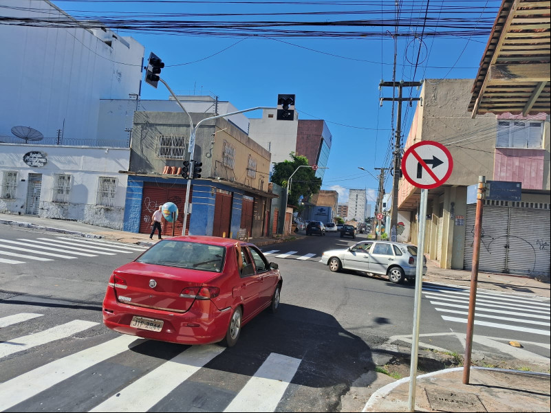 Nova sinalização da Av. Campos Sales a a valer a partir de hoje (30)