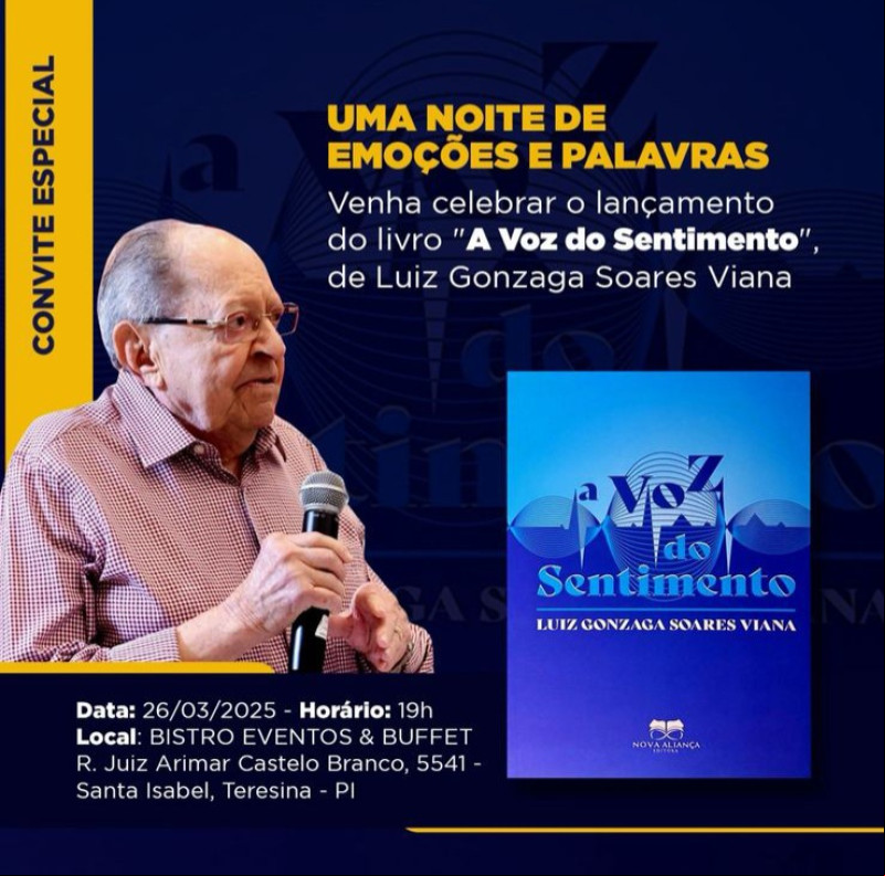 Doutor Viana lança livro - (Divulgação)
