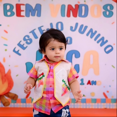 #Aniversariante - Parabéns para o fofinho Joaquim, no seu Arraiá, no Haras Noroeste!!!  - (Luciêne Sampaio)