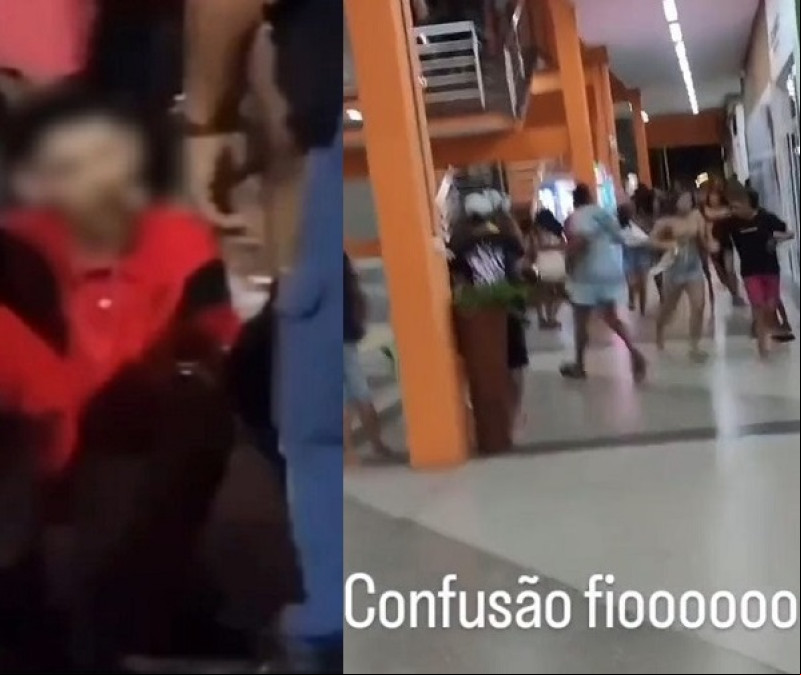 Jovem é baleado por engano dentro de shopping em Timon