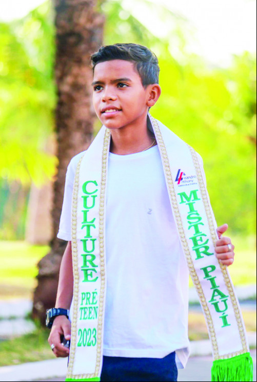 Mister Piauí Pree Teen representa o estado no Miss Brasil Culture -2023