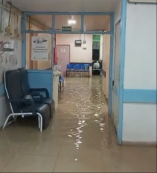 Chuva intensa causa alagamentos e deixa desabrigados em Picos - (Reprodução/Redes sociais)