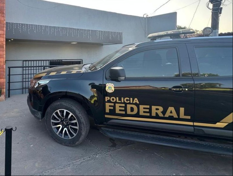 PF, na sede da Instituição Vamos Juntos em Teresina - (Divulgação/Polícia Federal)