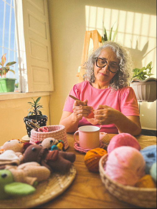 Artesanato piauiense transmite amor e afeto em cada detalhe - (Foto: Criativa Crocheteria)