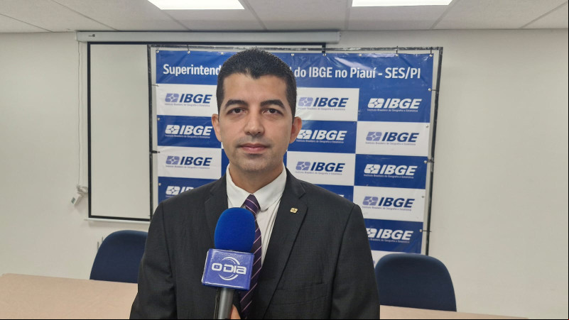 Superintendente do IBGE no Piauí, Leonardo os - (O DIA TV)