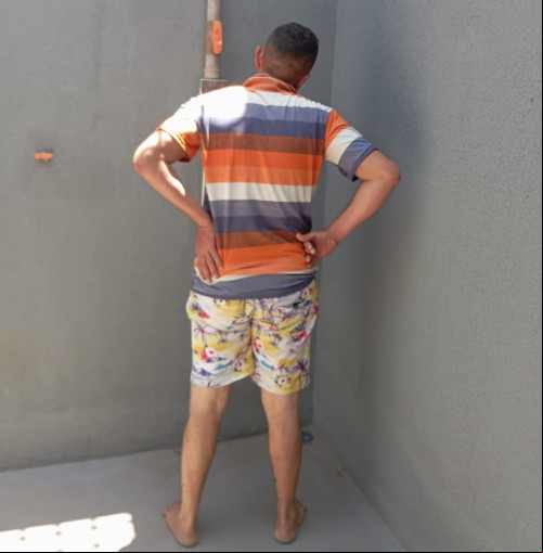 Companheiro foi preso por ser o principal suspeito do crime - (Divulgação / Polícia Militar - PI)