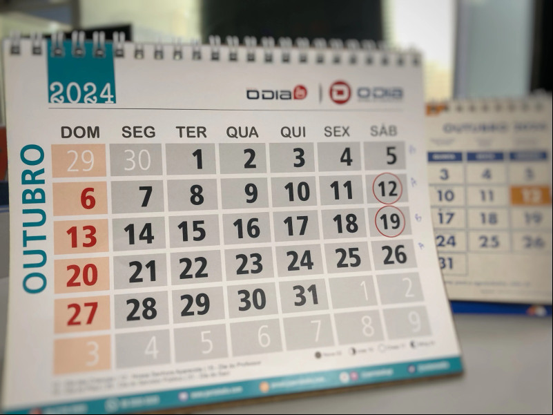 Saiba quais são os feriados de outubro