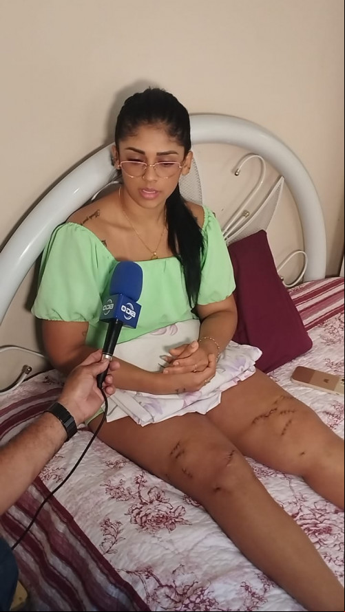 Nathalia Cantuário conta que vivia relacionamento abusivo - (Pedro Cardoso/O Dia)