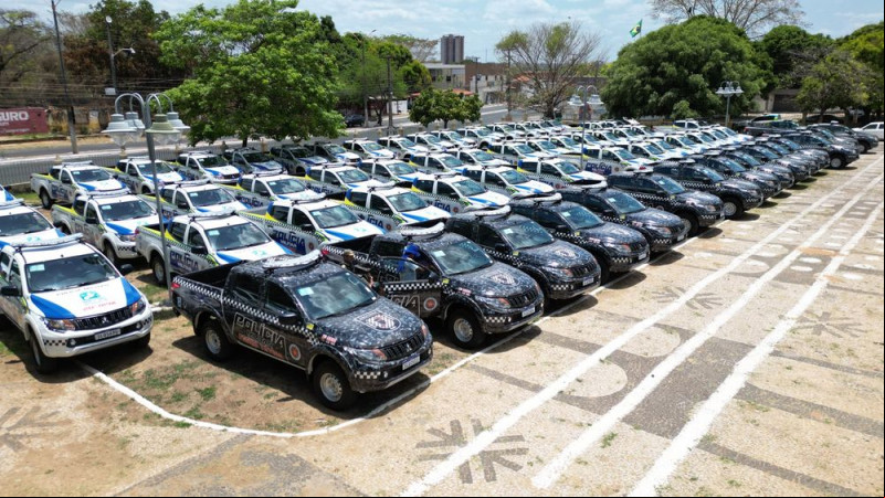 Viaturas vão reforçar o policiamento no Estado - (Governo do Piauí/)