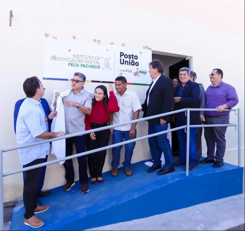 Inauguração do Instituto de Identificação no prédio da Câmara de União