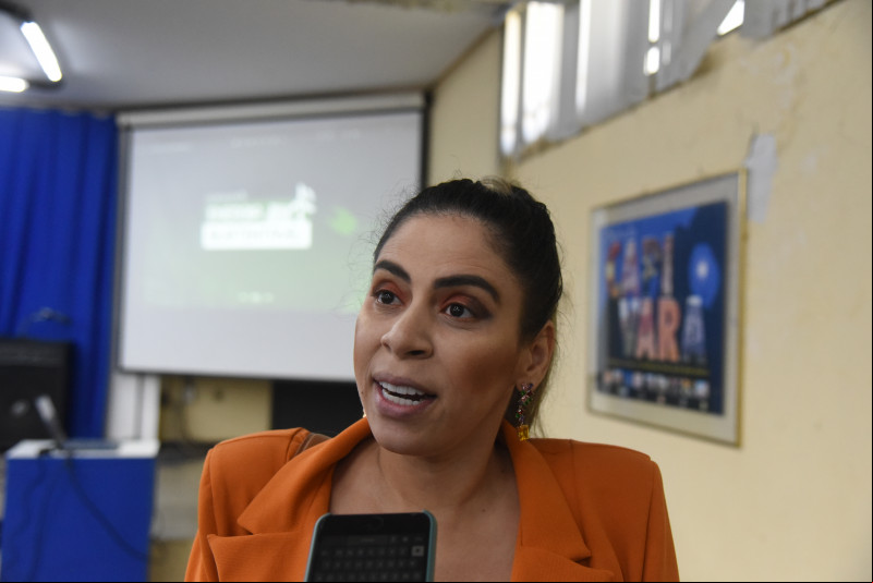 Secretária da Sedramer Paula Jeanne - (Assis Fernandes/ODIA)
