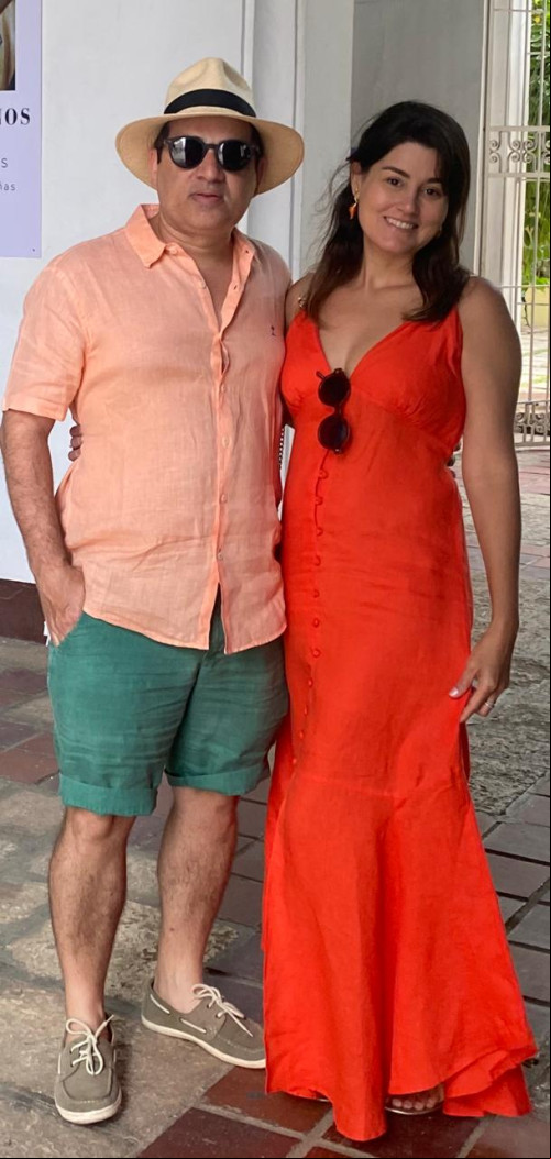 #Aniversário - Parabéns para Wolner Lopes de Moura Santos Filho (6/7)!!! Um click com a sua esposa Ivana Barbosa de Moura Santos. Chics!!! - (Divulgação)
