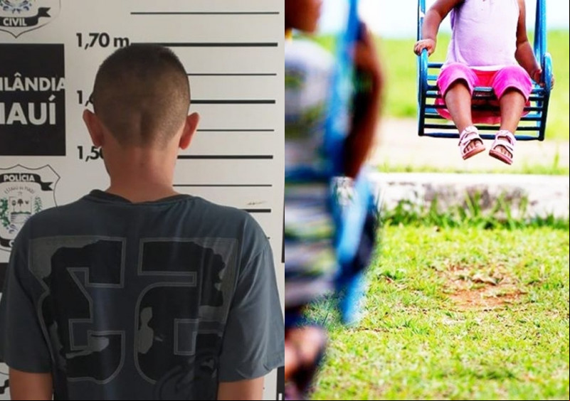 Pai é preso suspeito de estuprar a própria filha de três anos em Joaquim Pires