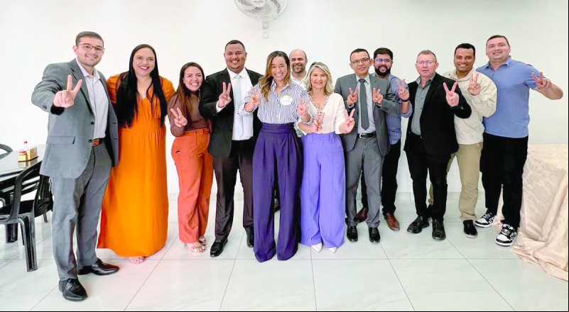 Advogados de União, que na segunda  participaram de Reunião em Apoio a Eleição da Chapa 20, a Presidencia da OAB-Pi.