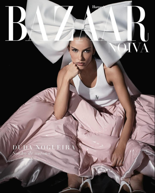 Eduarda Nogueira é Capa da Bazaar Noiva - editorial da fotógrafa Flávia Faustino e várias novidades na edição