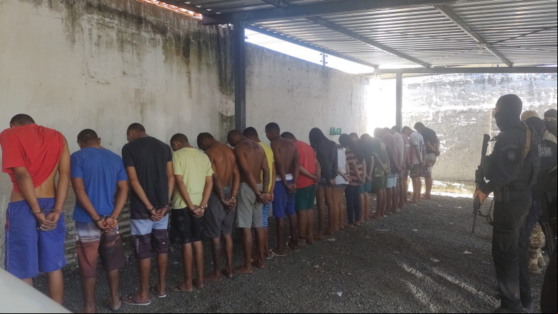 Draco deflagra operação e 22 faccionados são presos na zona Sudeste