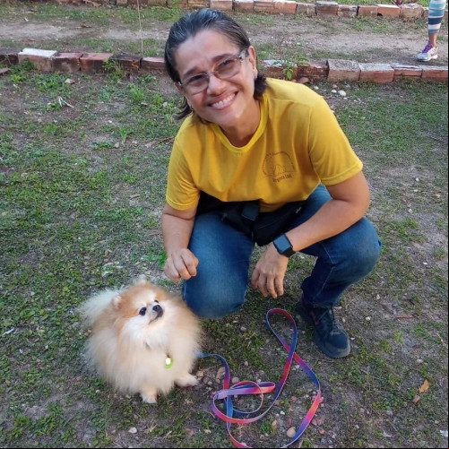 Vínculo com treinadora - (Virgínia Leal )