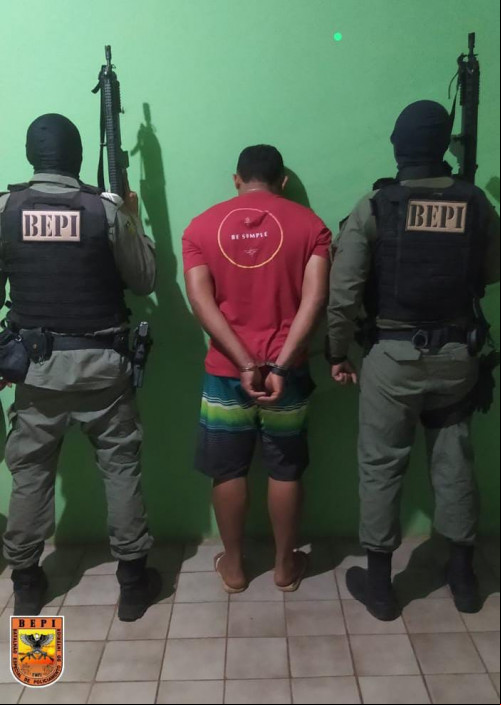 Um dos suspeitos de participar no crime foi preso na manhã desta terça - ( (Foto: Divulgação/Polícia Civil))