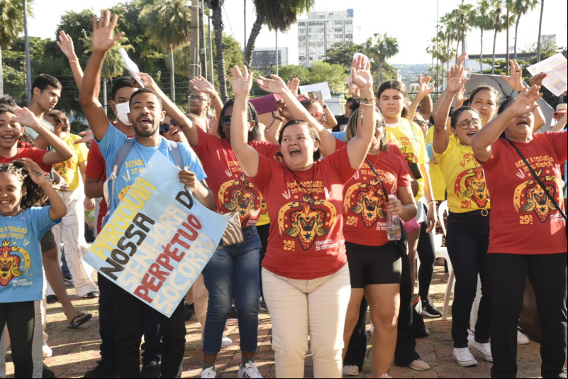 Caminhada da Fraternidade 2024: evento reuniu milhares de fiéis em Teresina nesse sábado (8)