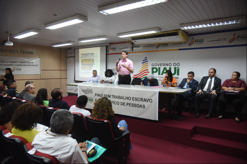 Evento de lançamento reuniu representantes de mais de 20 instituições do Governo do Estado - (Assis Fernandes/ODIA)