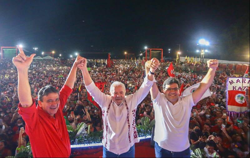 Lula durante visita ao Piauí em pré-campanha no ano ado - (Ricardo Stuckert/Ascom Lula)