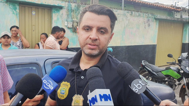 Delegado Danúbio Dias comenta o caso - (Jailson Soares/ODIA)