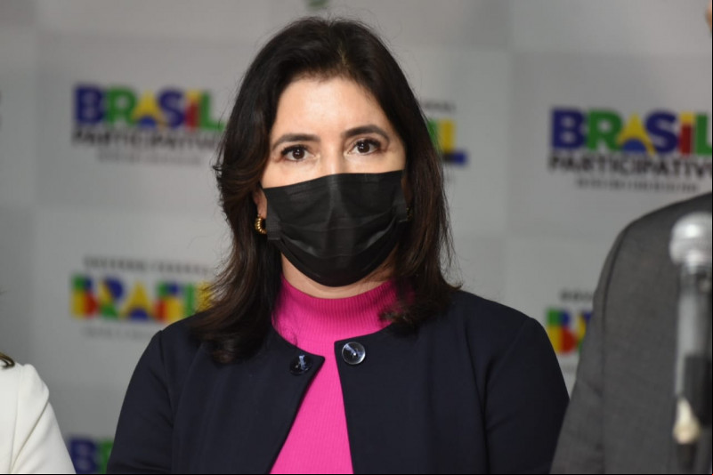 Ministra do Planejamento, Simone Tebet - (Jailson Soares / O Dia)