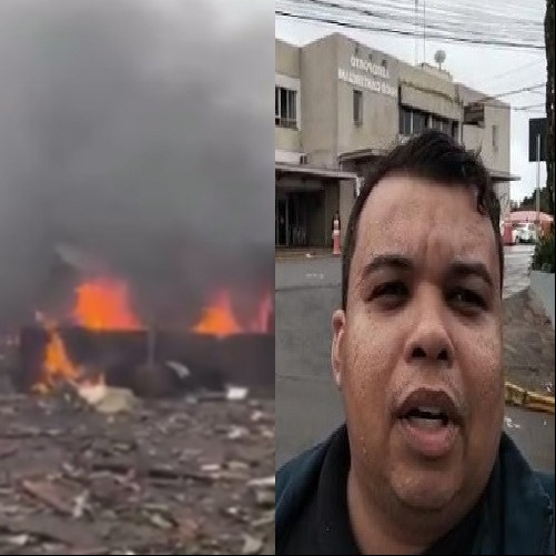 Piauiense presencia acidente aéreo em Gramado: "cenário de guerra"