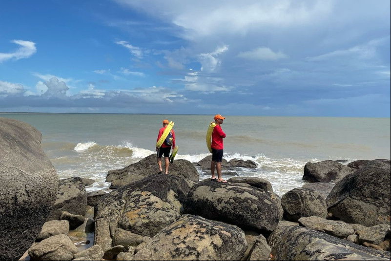 Corpo de jovem que desapareceu na praia Pedra do Sal é encontrado