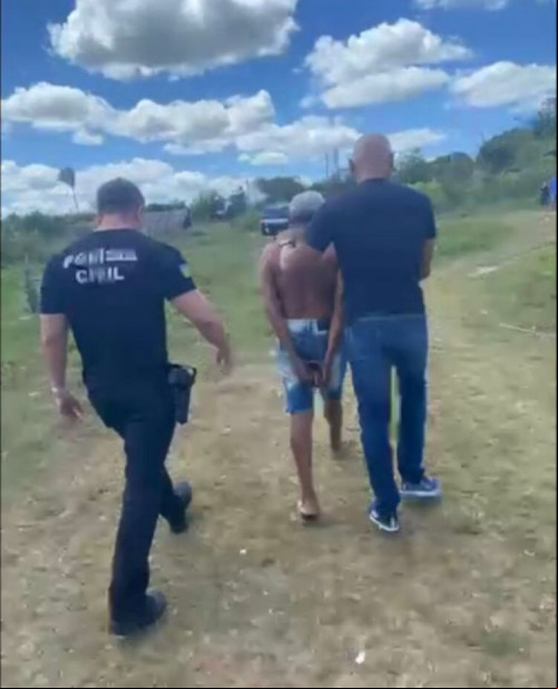 Homem é preso por estuprar neta de companheira na zona rural de União