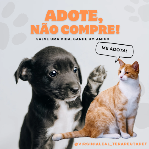 Adotar é um ato de amor!