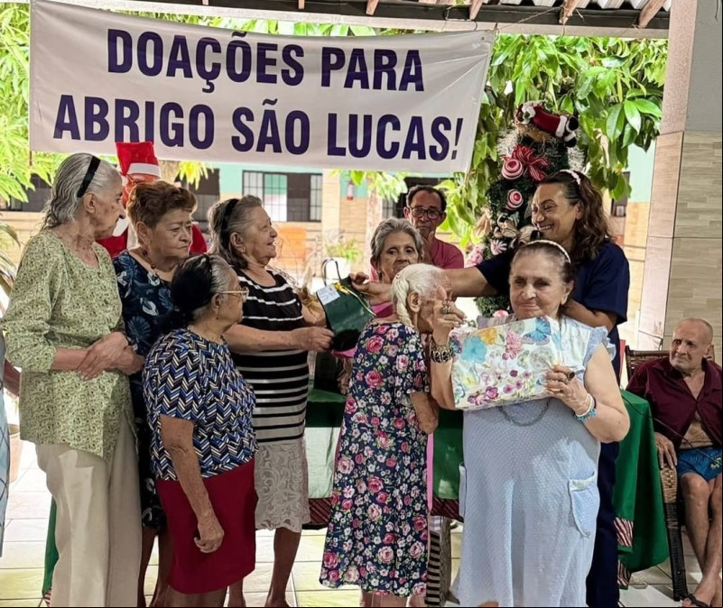 Abrigo São Lucas faz campanha para arrecadar alimentos para idosos - (Reprodução/Redes sociais)