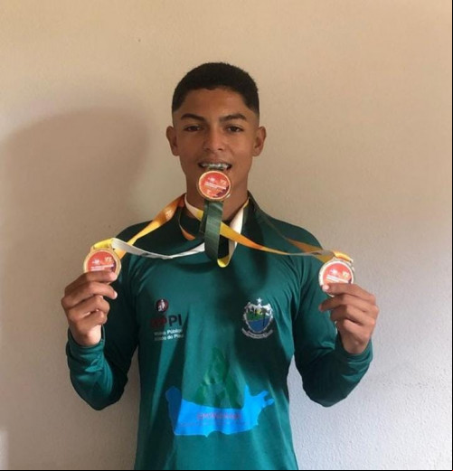 Atleta de Canoagem, João Pedro Alves. - (Reprodução/Redes Sociais)